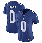 Women's New York Giants #0 Brian Burns Blue Vapor Stitched Jersey Dzhi,baseball caps,new era cap wholesale,wholesale hats